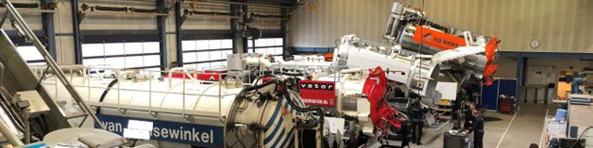 Servicio posventa en mantenimiento y servicio de camiones aspiradores Alkmaar